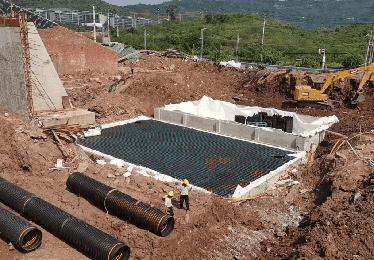 文山学院600m3雨水回收系统